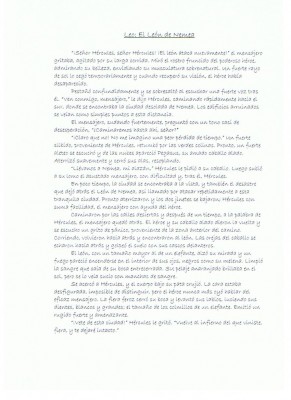 1° Leo:El León De Nemea